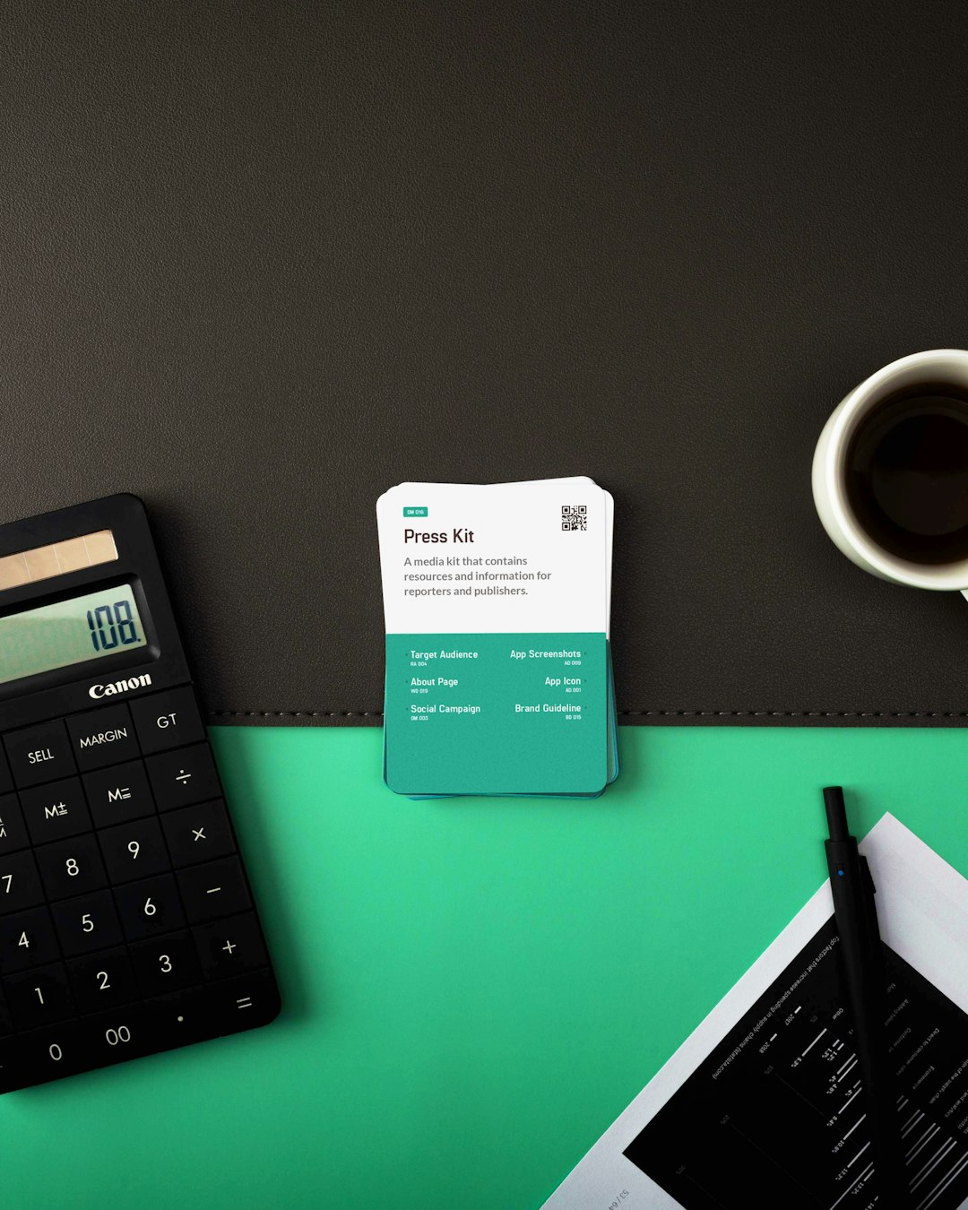 Press Kit card from the Premium Process Kit of Alphabag Deck. This kit lets you work & charge professionally. Learn more & get yours from our official website via https://bit.ly/3iAbQzC